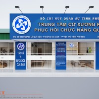 Thiết kế trung tâm cơ xương khớp phục hồi chức năng quân đội